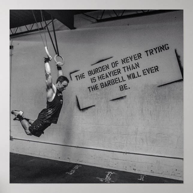 Poster Motivation de l'entraînement (Devant)