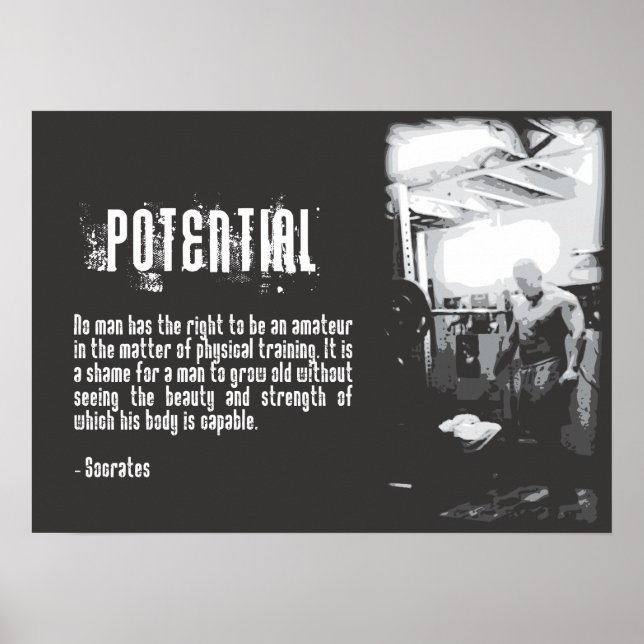 Poster Motivation de l'entraînement (Devant)