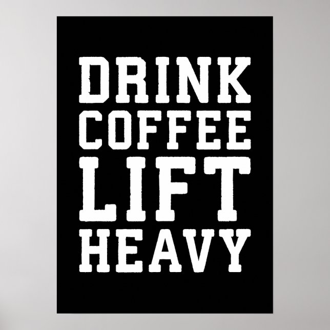 Poster Motivation de l'entraînement (Devant)