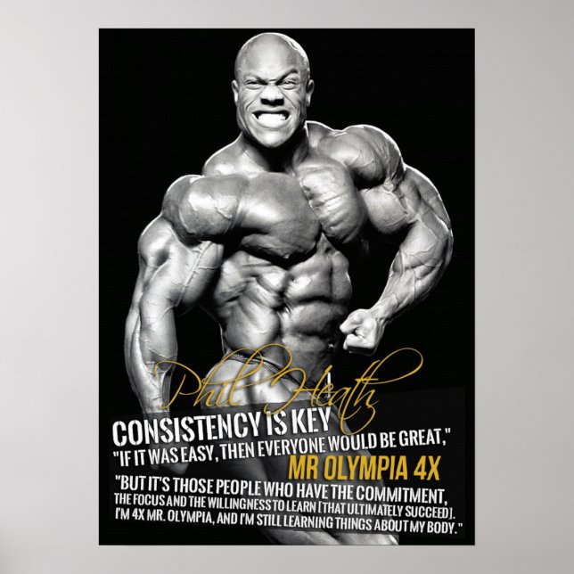 Poster Motivation de l'entraînement (Devant)