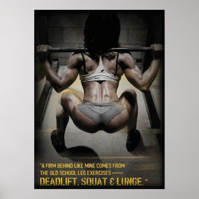 Poster Motivation de l'entraînement (Devant)