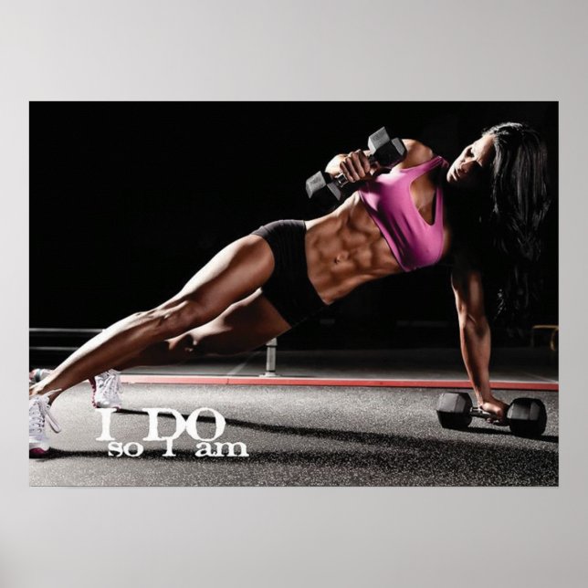 Poster Motivation de l'entraînement (Devant)