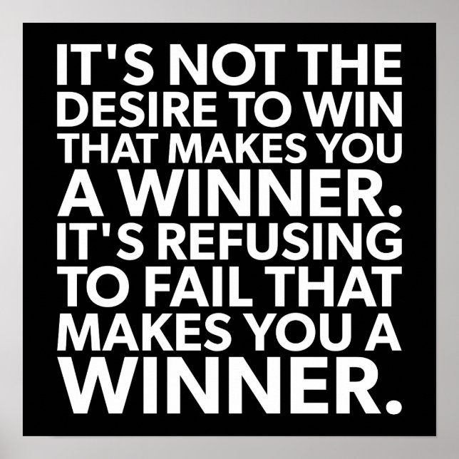 Poster Motivation de l'entraînement (Devant)