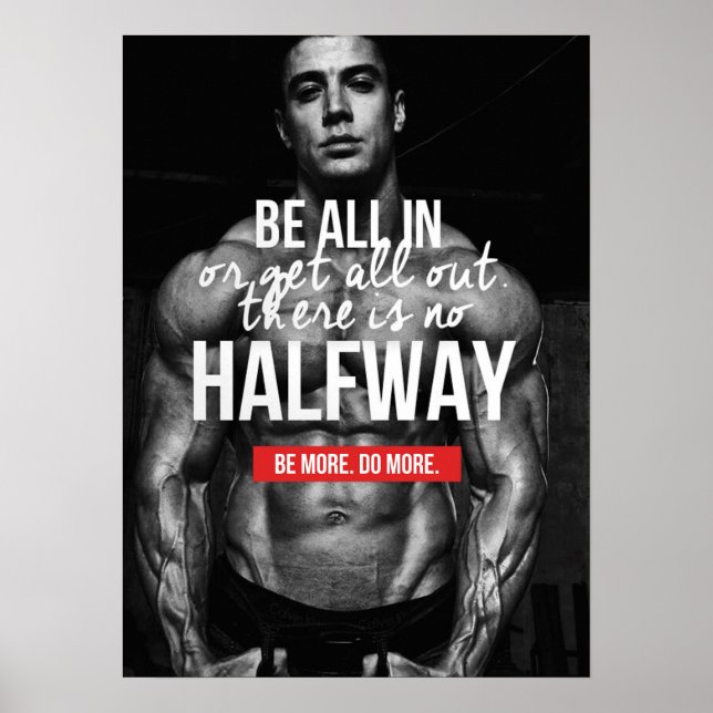 Poster Motivation de l'entraînement (Devant)