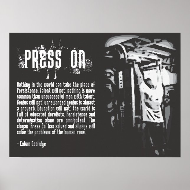 Poster Motivation de l'entraînement (Devant)