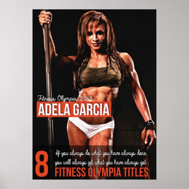 Poster Motivation de l'entraînement (Devant)