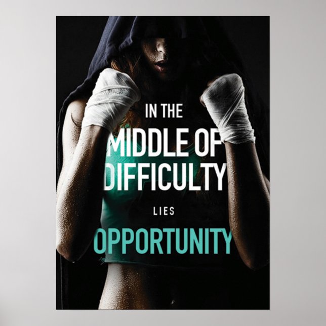 Poster Motivation de l'entraînement (Devant)