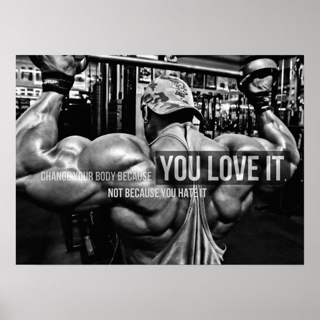 Poster Motivation de l'entraînement (Devant)