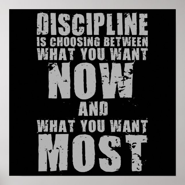 Poster Motivation de l'entraînement (Devant)