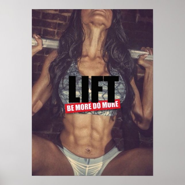 Poster Motivation de l'entraînement (Devant)