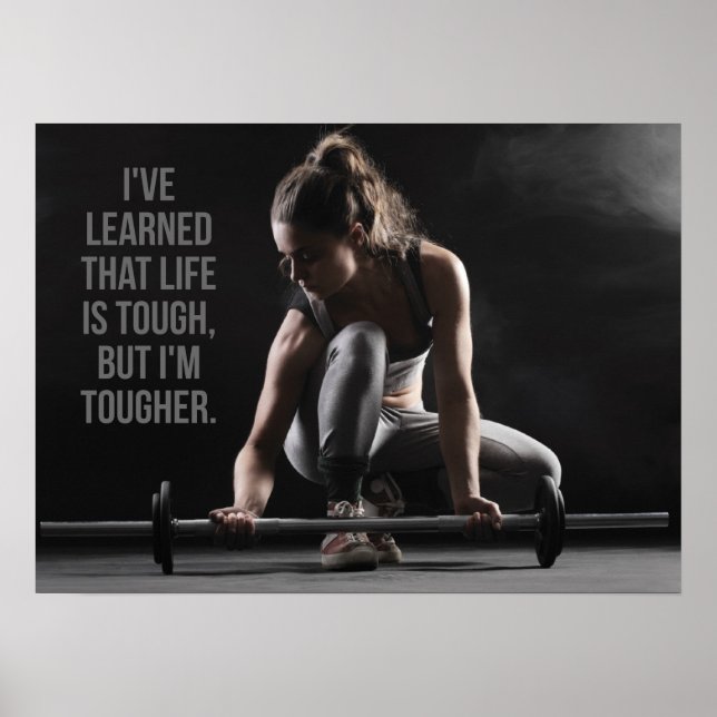 Poster Motivation de l'entraînement (Devant)