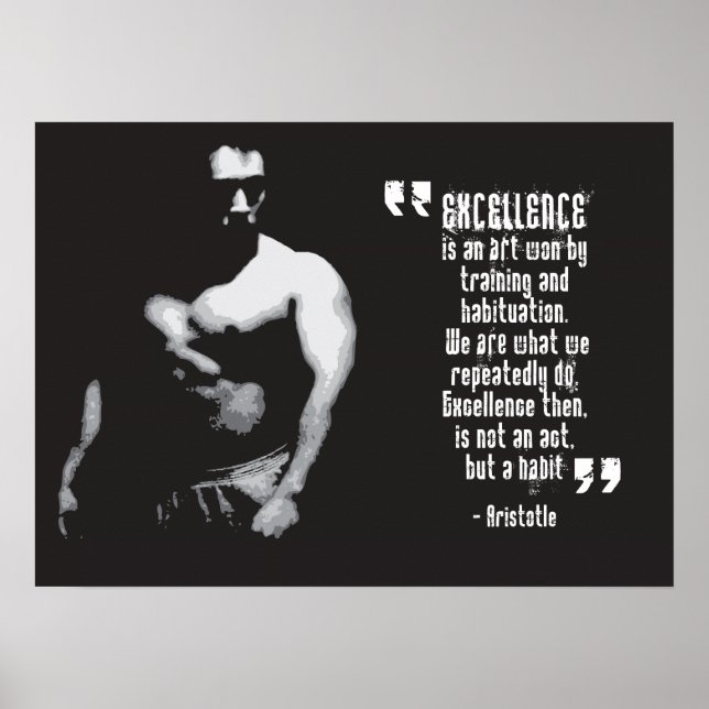 Poster Motivation de l'entraînement (Devant)