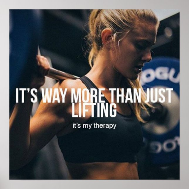 Poster Motivation de l'entraînement (Devant)