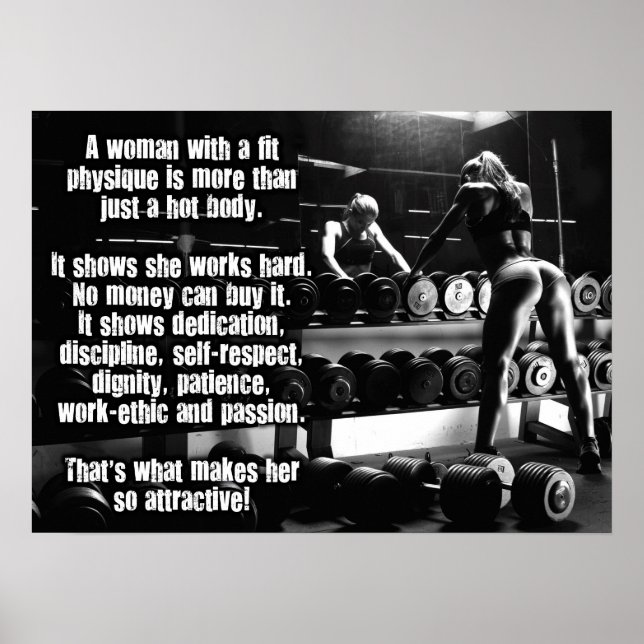 Poster Motivation de l'entraînement (Devant)