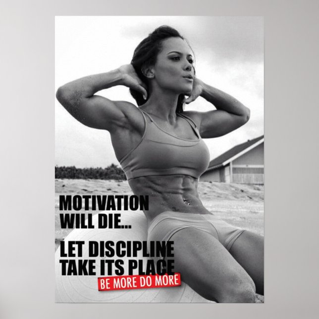 Poster Motivation de l'entraînement (Devant)