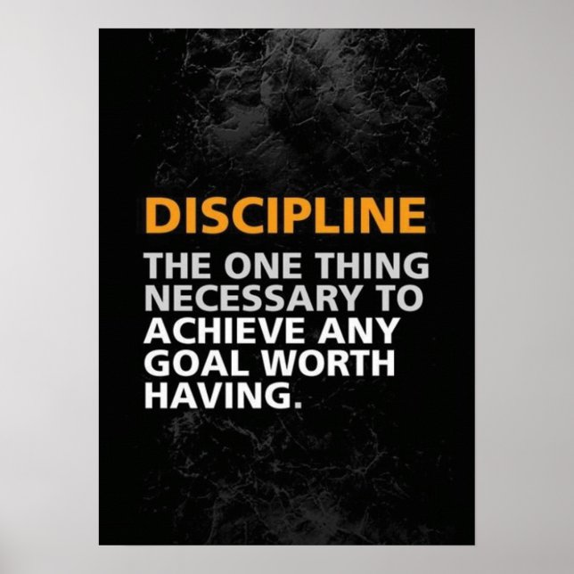 Poster Motivation de l'entraînement (Devant)