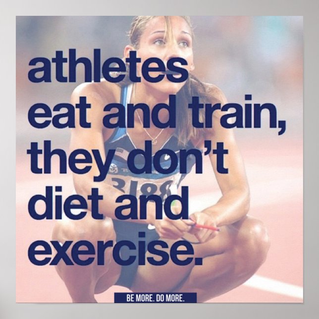 Poster Motivation de l'entraînement (Devant)