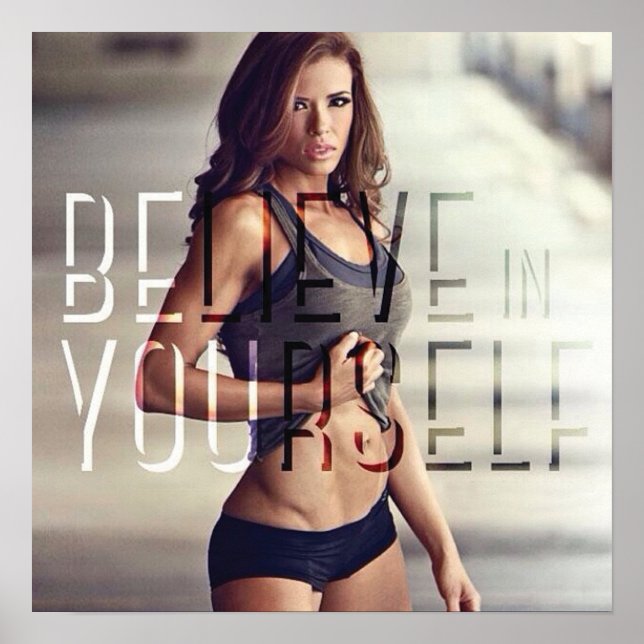 Poster Motivation de l'entraînement (Devant)