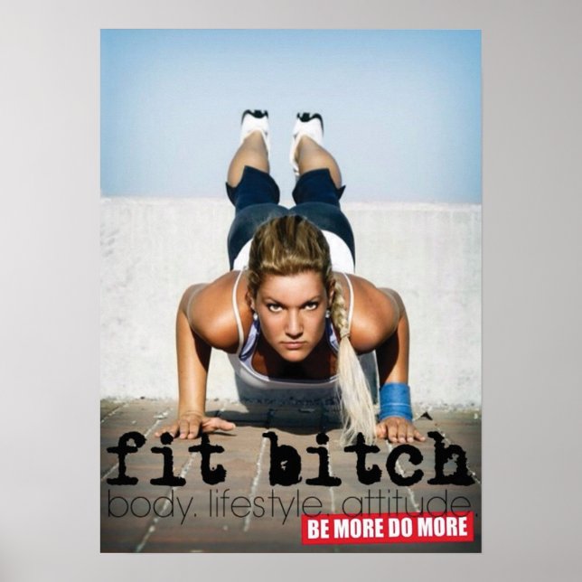 Poster Motivation de l'entraînement (Devant)