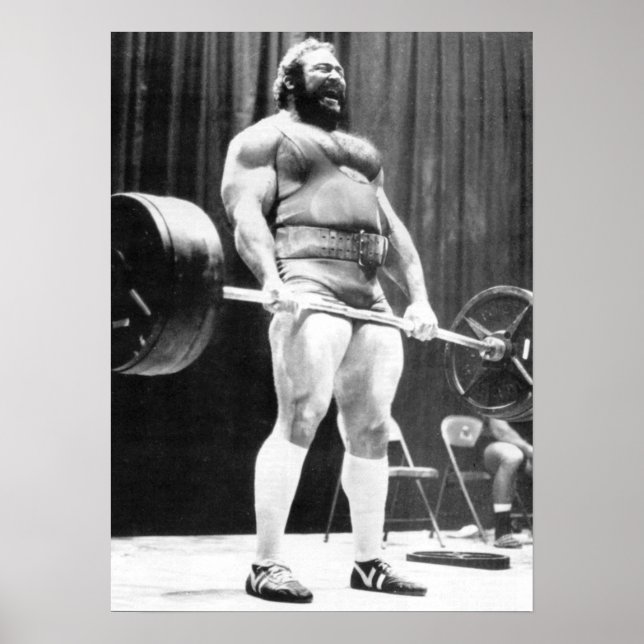 Poster Motivation de l'entraînement (Devant)