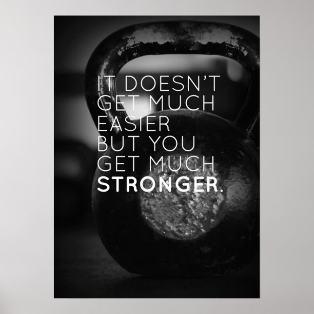 Poster Motivation de l'entraînement (Devant)