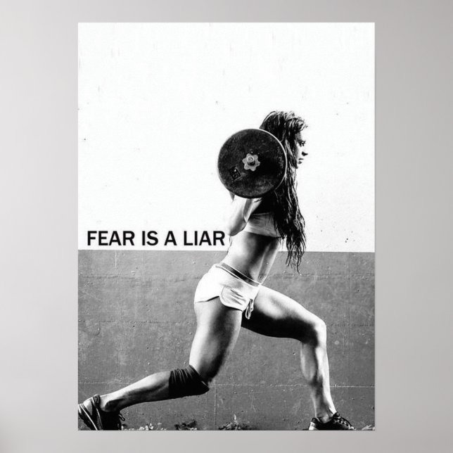 Poster Motivation de l'entraînement (Devant)