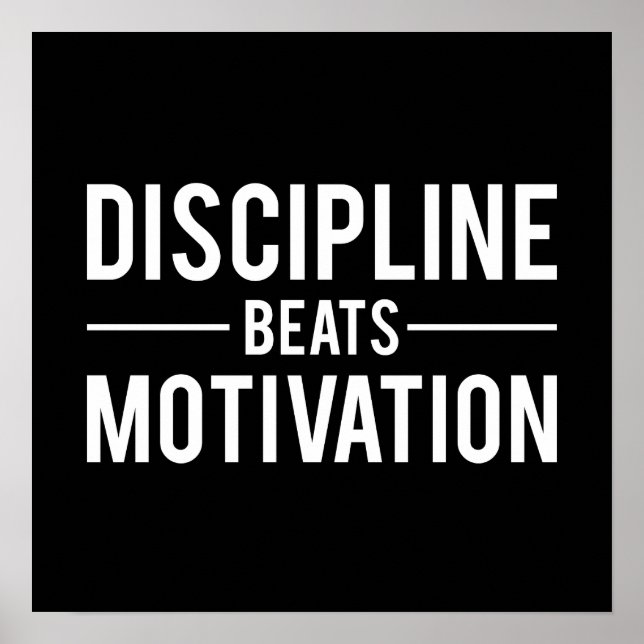 Poster Motivation de l'entraînement (Devant)