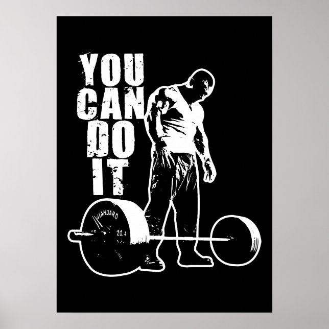 Poster Motivation de l'entraînement (Devant)