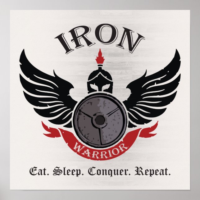 Poster Motivation de l'entraînement (Devant)