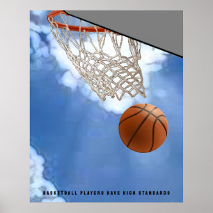 Poster Motivation du basket-ball