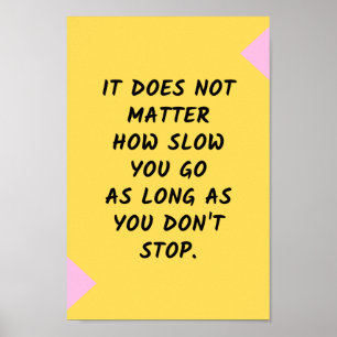 Poster Motivation du succès / Citation inspirante