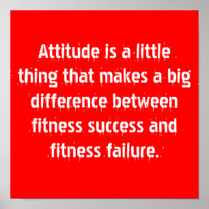 Poster Motivation fitness