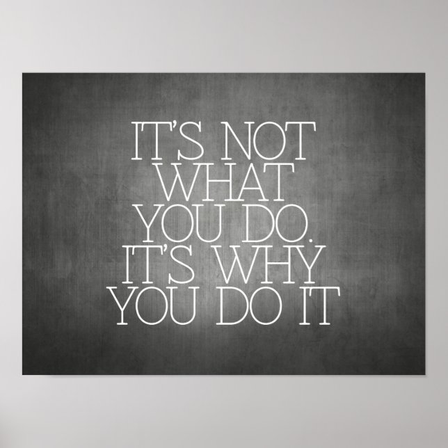 Poster Motivation, inspiration, mots de sagesse citent. (Devant)