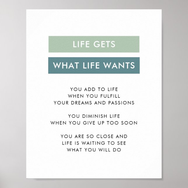 Poster Motivation Motivational Mindset Devis (Devant)