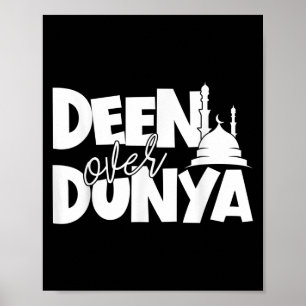 Poster Motivation Musulmane Dire Citation Islamique Dépas