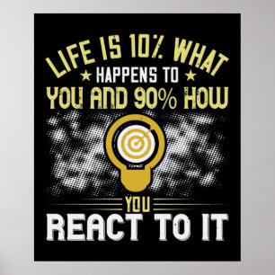 Poster Motivation - Pas Si Vous Êtes Touché