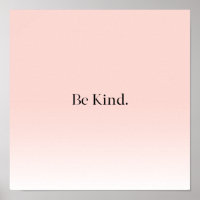 Motivation positive Omber rose moderne