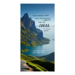 Poster Motivation positive Sociologie Psychologie Salle d