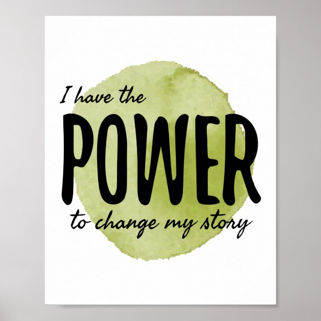 Poster motivation pour le travail et la réussite (Devant)