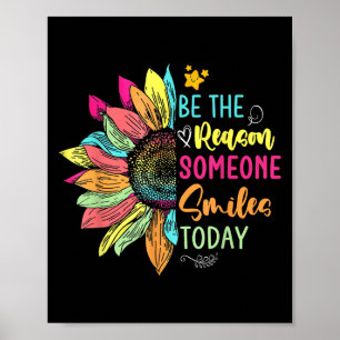 Poster Motivation Soyez La Raison Pour Laquelle Quelqu'Un