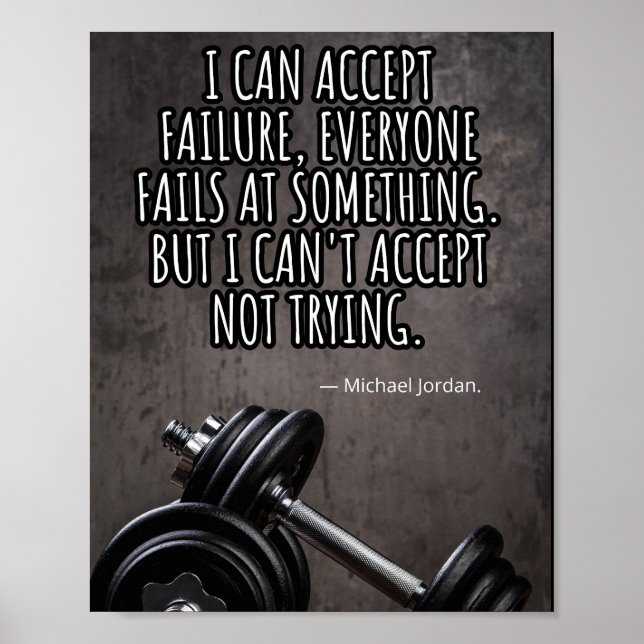 Poster motivation, sport, inspiration, dur travail, (Devant)