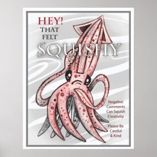 Poster Motivation Squishi Squid