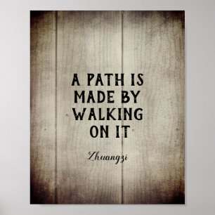 Poster motivational quote word art path quotation  