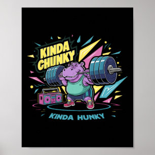 Poster Motivationnel Bodybuilding Poids Apparel Ki