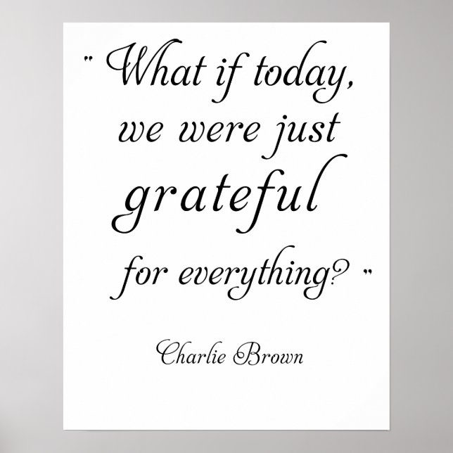 Poster motivationnel de la pensée positive (Devant)