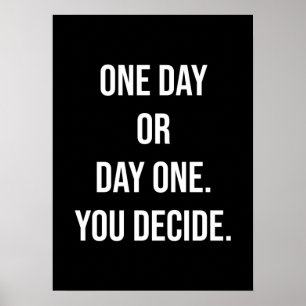 Poster motivationnel de réussite et de gymnase