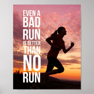 Poster motiver citer blanche typographie fille