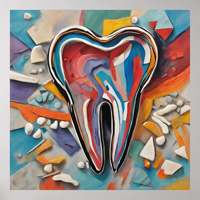 Poster Motley Dental Art (Devant)