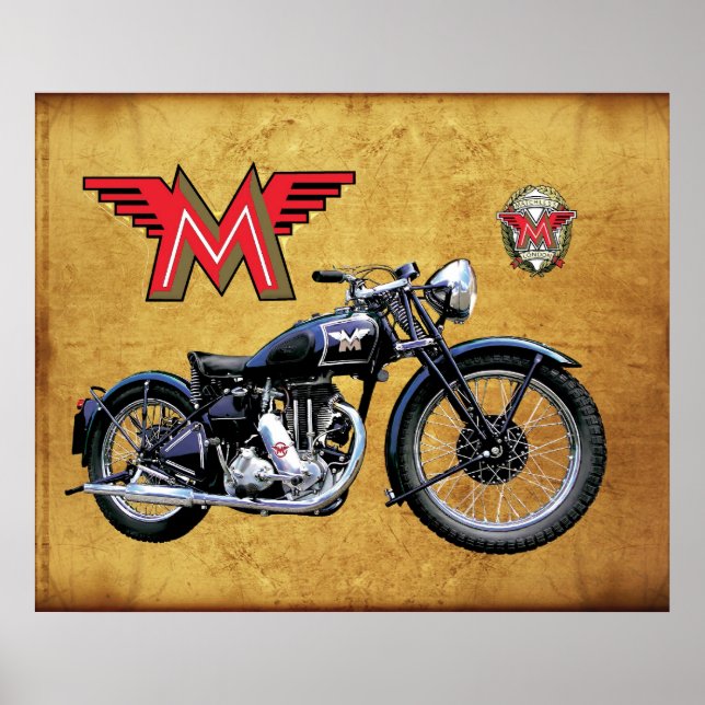 POSTER MOTO 1939 SANS CORRESPONDANCE (Devant)