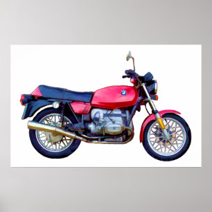 Poster Moto Mike Garrett